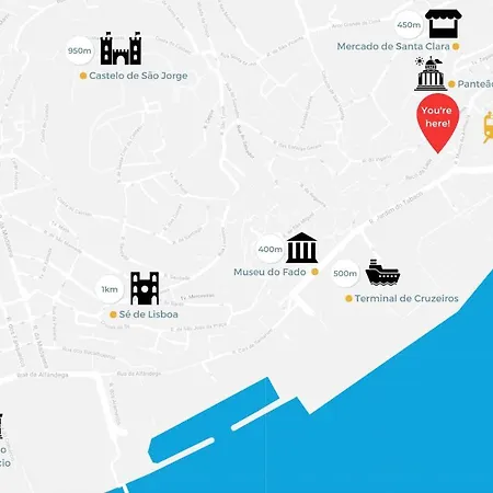Paraiso Alfama Studio In Lisboa